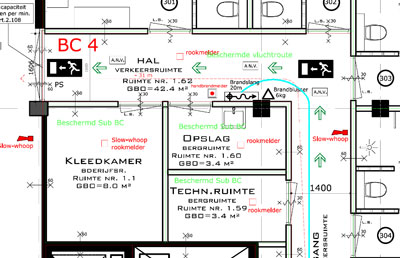 brandveiligheids tekening nodig ?