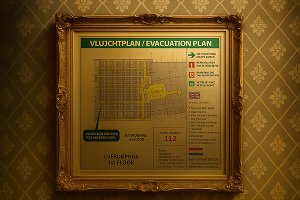 Vluchtplan nodig ?