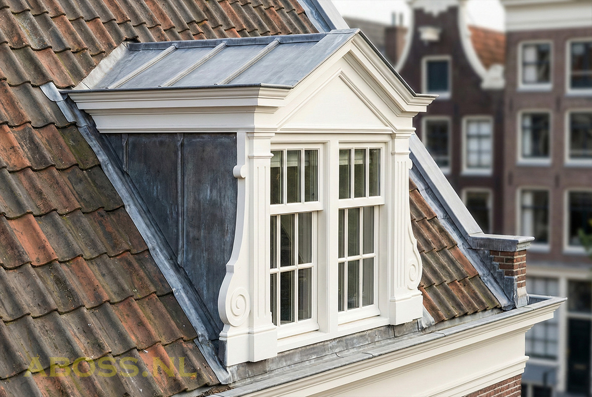 Dormer with monumental look – example
