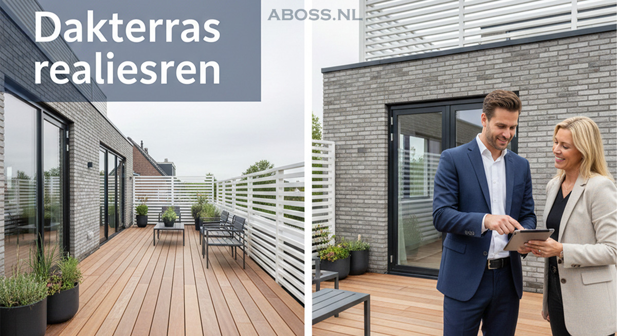 Vergunning en constructie voor dakterras in Amsterdam