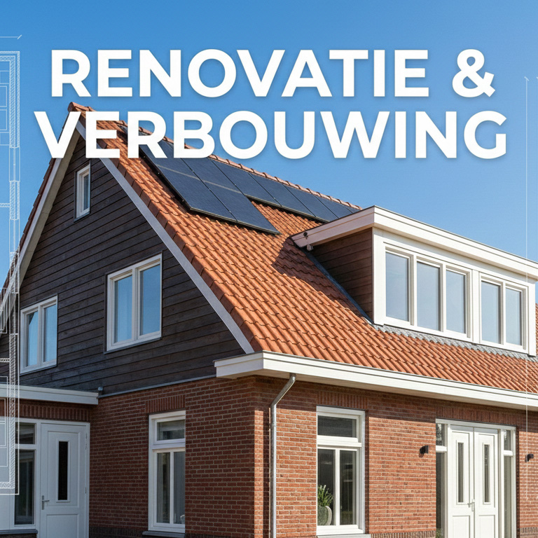 Verbouwing in Deventer met ontwerp, vergunning en uitvoering
