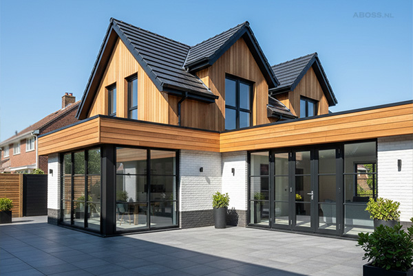 Narrow rear extension foundation design: piles, beam layout, and structural detailing